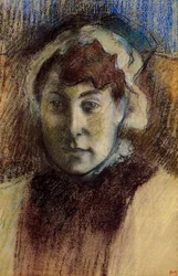 Madame Ernest May, 1881-82 (pastel på papir)